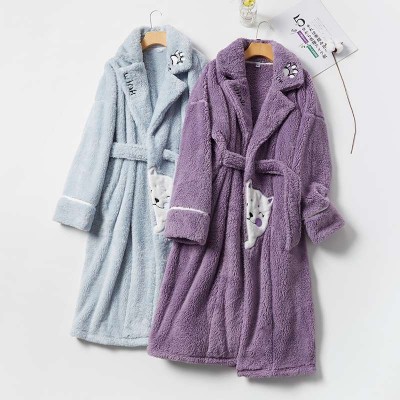 Thick Teddy Coat Women  Winter Warm Soft pajama  causal Overcoat plush fleece robe