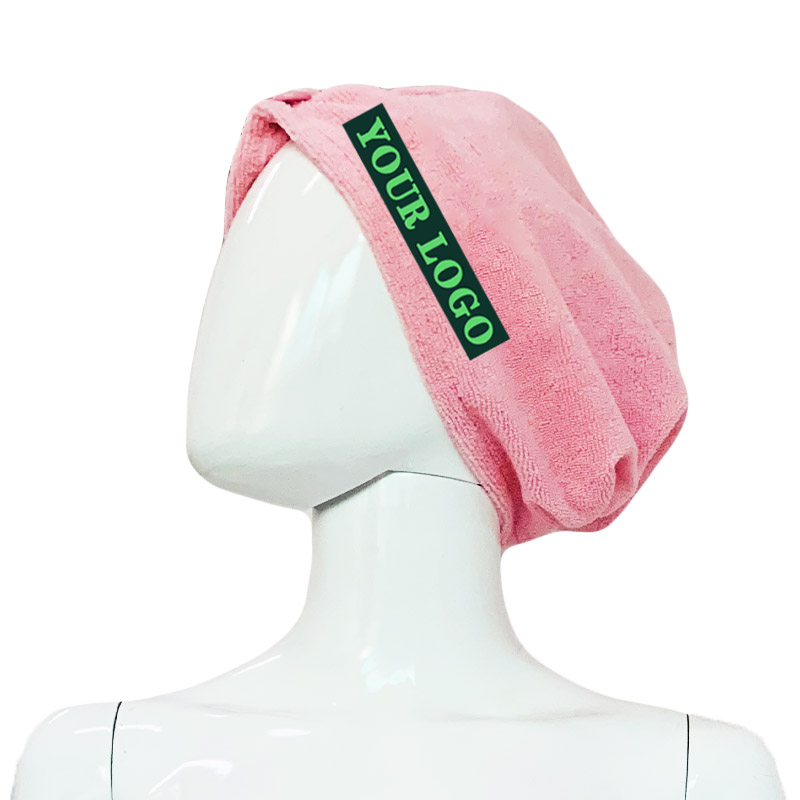 Super Absorbent Fast Microfiber Large Head Cap Turban Hair Drying Towel